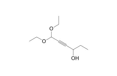 6,6-Diethoxy-4-hexyn-3-ol