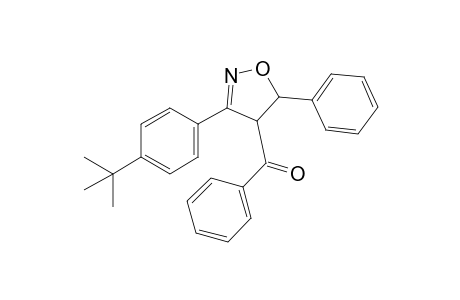 [3-(4-tert-Butylphenyl)-5-phenyl-4,5-dihydroisoxazole-4-yl]phenylmethanone