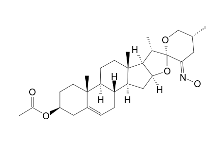 (25R)-23-HYDROXIMINO-SPIROST-5-EN-3-BETA-OL-ACETATE