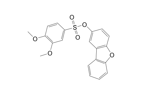 8-Oxatricyclo[7.4.0.0(2,7)]trideca-1(9),2(7),3,5,10,12-hexaen-4-yl 3,4-dimethoxybenzene-1-sulfonate