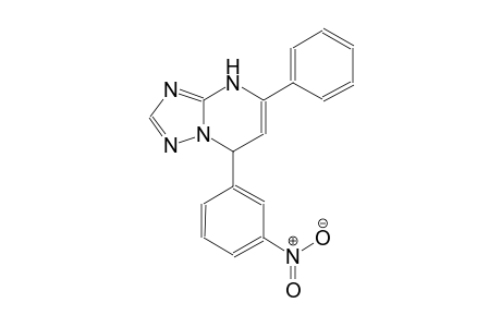 7-(3-nitrophenyl)-5-phenyl-4,7-dihydro[1,2,4]triazolo[1,5-a]pyrimidine