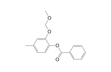 Phenol, 2-(methoxymethoxy)-4-methyl-, benzoate