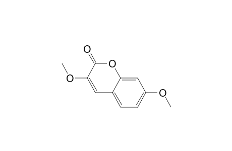 2H-1-Benzopyran-2-one, 3,7-dimethoxy-