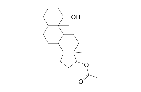 17.beta.-acetoxy-1.alpha.-hydroxy-5.alpha.-androstane