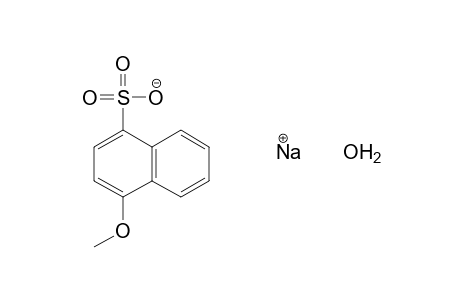 4-METHOXY-1-NAPHTHALENESULFONIC ACID, SODIUM SALT, HYDRATED