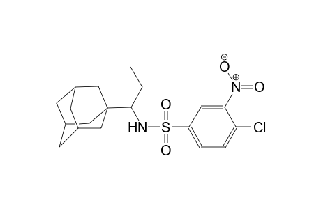 N-[1-(1-adamantyl)propyl]-4-chloranyl-3-nitro-benzenesulfonamide