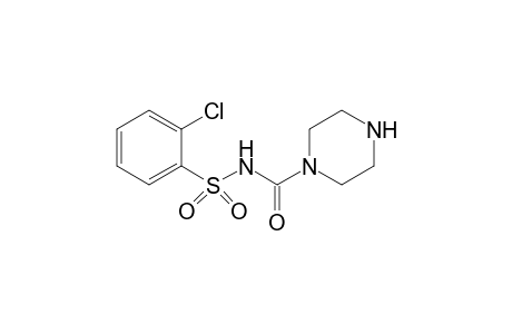 N-((2-chlorophenyl)sulfonyl)piperazine-1-carboxamide