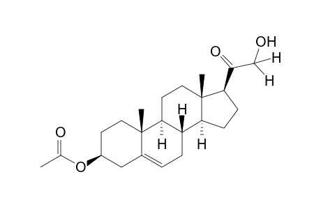 3β,21-dihydroxypregn-5-en-20-one, 3-acetate