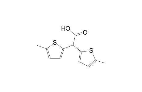 bis(5-methyl-2-thienyl)acetic acid