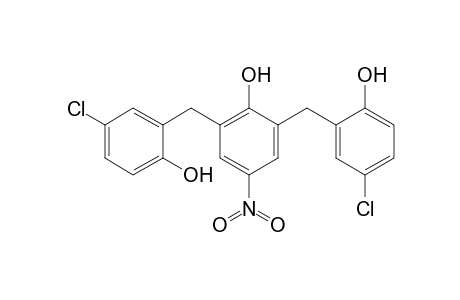 Phenol, 2,6-bis[(5-chloro-2-hydroxyphenyl)methyl]-4-nitro-