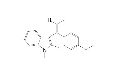 3-(1-(4-Ethylphenyl)-1-propen-1-yl)-1,2-dimethyl-1H-indole II