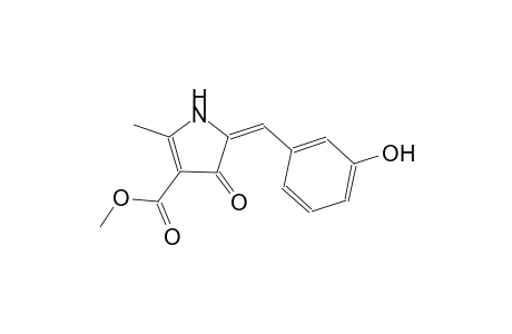 1H-pyrrole-3-carboxylic acid, 4,5-dihydro-5-[(3-hydroxyphenyl)methylene]-2-methyl-4-oxo-, methyl ester, (5E)-