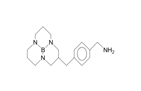 3-(4-Aminomethyl-benzyl)-1,5,9-triaza-cyclododecane boron complex