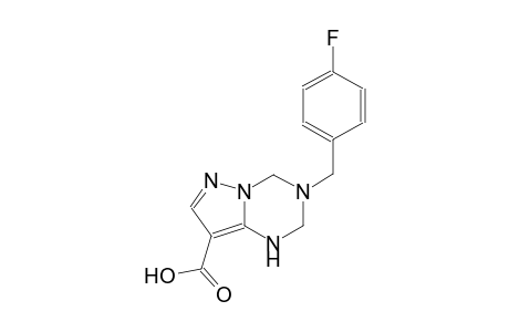 pyrazolo[1,5-a][1,3,5]triazine-8-carboxylic acid, 3-[(4-fluorophenyl)methyl]-1,2,3,4-tetrahydro-