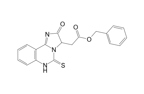 Benzyl (2-oxo-5-thioxo-2,3,5,6-tetrahydroimidazo[1,2-c]quinazolin-3-yl)acetate