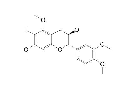 3',4',5,7-TETRA-O-METHYL-6-IODO-CATECHIN