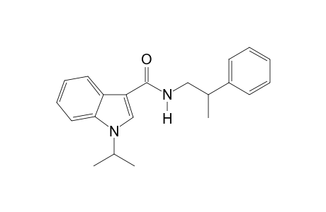 N-(2-Phenylpropyl)-1-(propan-2-yl)-1H-indole-3-carboxamide