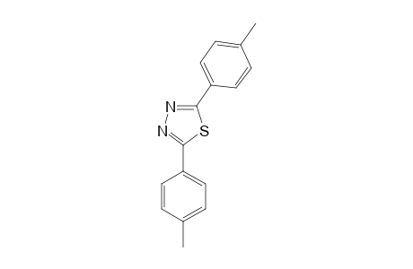 2,5-(4-METHYLPHENYL)-1,3,4-THIADIAZOLE