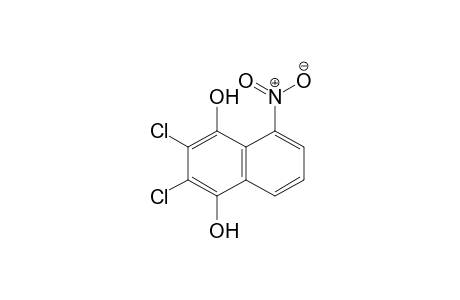 1,4-Naphthalenediol, 2,3-dichloro-5-nitro-