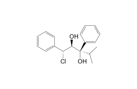 (1R,2S,3R)-1-chloranyl-4-methyl-1,3-diphenyl-pentane-2,3-diol
