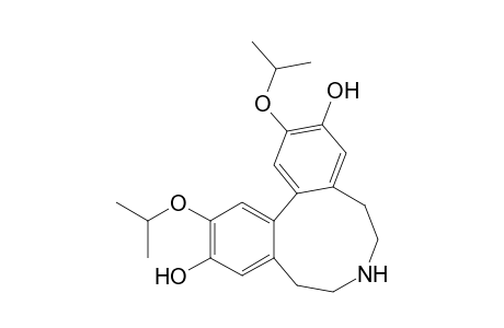 5H-Dibenz[d,f]azonine-3,11-diol, 6,7,8,9-tetrahydro-2,12-bis(1-methylethoxy)-