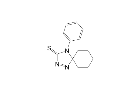 1,2,4-Triazaspiro[4.5]dec-1-ene-3-thione, 4-phenyl-