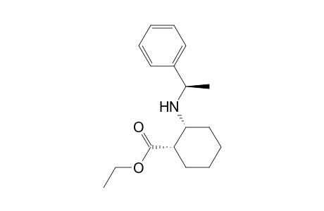 (1S,2R,.alpha.R)-2-[N-(.alpha.-Methylbenzyl)amino]-1-carbethoxycyclohexane
