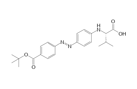 (S)-2-(4{[4-(tert-Butoxycarbonyl)phenyl]diazenyl}phenylamino)-3-methylbutanoic Acid