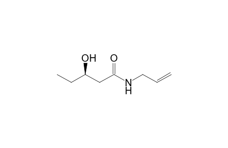 (R)-N-Allyl-3-hydroxyvaleramide