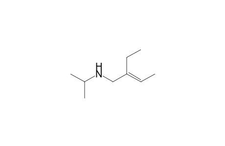 N-Isopropyl-N-(2-ethyl-2-butenyl)amine