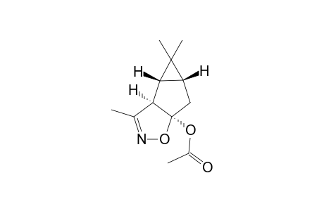 (1R,2R,6R,8R)-6-Acetoxy-3,9,9-trimethyl-5-oxa-4-azatricyclo[6.1.0.0(2,6)]non-3-ene