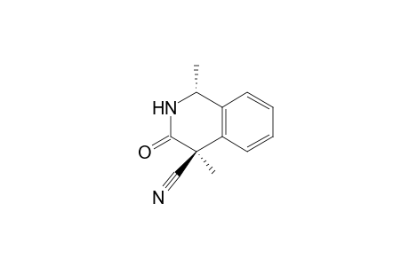 4-Cyano-1,4-dimethyl-1,2,3,4-tetrahydroisoquinolin-3(2H)-one