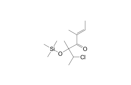 ANTI-(5R,6S)-6-CHLOR-3,5-DIMETHYL-5-(TRIMETHYLSILOXY)-2-HEPTEN-4-ONE