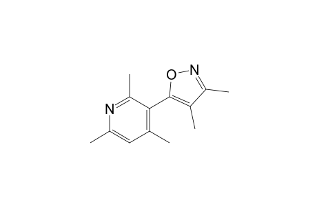 Pyridine, 3-(3,4-dimethyl-5-isoxazolyl)-2,4,6-trimethyl-