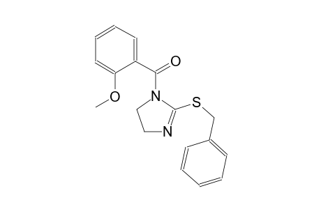 2-(benzylsulfanyl)-1-(2-methoxybenzoyl)-4,5-dihydro-1H-imidazole