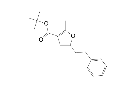 Tert-Butyl 2-methyl-5-phenethylfuran-3-carboxylate