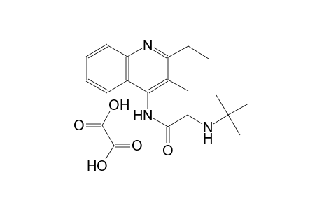 2-(tert-butylamino)-N-(2-ethyl-3-methyl-4-quinolinyl)acetamide oxalate