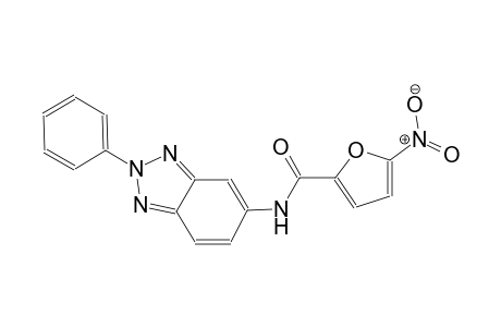 5-nitro-N-(2-phenyl-2H-1,2,3-benzotriazol-5-yl)-2-furamide