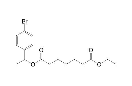 Pimelic acid, 1-(4-bromophenyl)ethyl ethyl ester