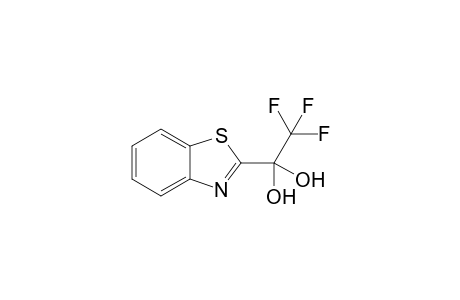 2,2,2-Trifluoro-1-(1,3-benzothiazol-2-yl)ethanediol