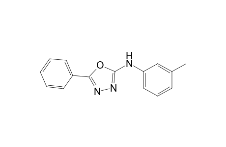 N-(3-Methylphenyl)-5-phenyl-1,3,4-oxadiazol-2-amine