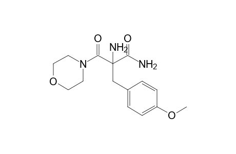 2-(4'-Methoxybenzyl)-2-amino-2-[(morpholino)carbonyl]-acetamide
