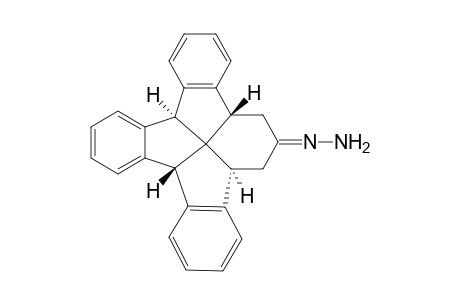 (4b.alpha.,7a.alpha.,11b.alpha.,15b.beta)-4b,5,7,7a,11b,15b-Hexahydro-6H-dibenzo[2,3:4,5]pentaleno[1,6-jk]flurorene-6-one hydrazone