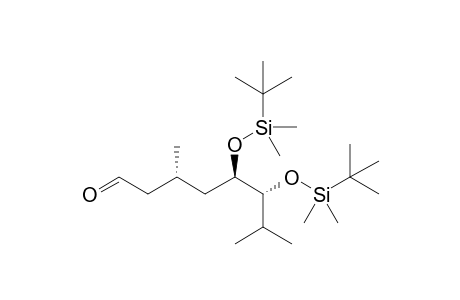 (3R,5R,6R)-5,6-bis[[tert-butyl(dimethyl)silyl]oxy]-3,7-dimethyl-caprylaldehyde