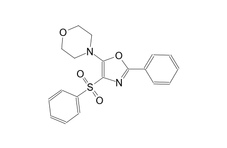 morpholine, 4-[2-phenyl-4-(phenylsulfonyl)-5-oxazolyl]-