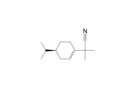 2-Methyl-2-[(4S)-4-propan-2-yl-1-cyclohexenyl]propanenitrile