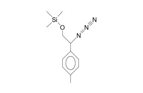 2-Azido-2-(4-methyl-phenyl)-1-trimethylsilyloxy-ethane