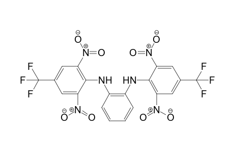 N1,N2-bis[2,6-dinitro-4-(trifluoromethyl)phenyl]benzene-1,2-diamine