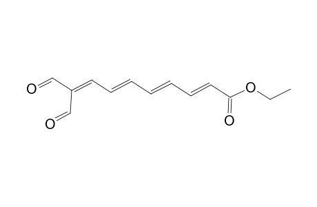 Ethyl (2E,4E,6E)-9-formyl-10-oxo-2,4,6,8-decatetraenoate