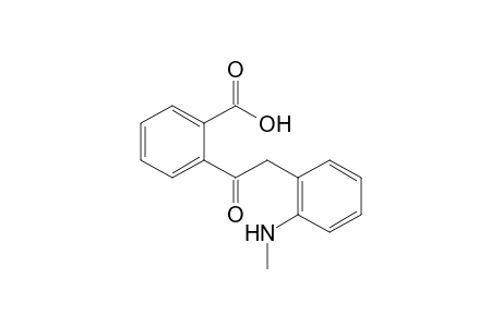 2'-Methylaminodeoxybenzoin-2-carboxylic acid